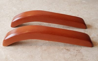 Підлокітники Самба Wood — коньяк